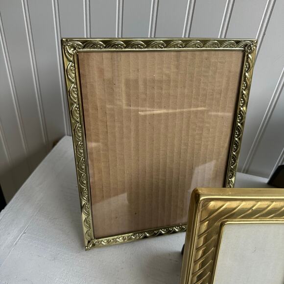 Set of 4 Gold Frames Wedding Wall Memory Gallery Wall Pictures Assorted Ornate - Picture 3 of 11